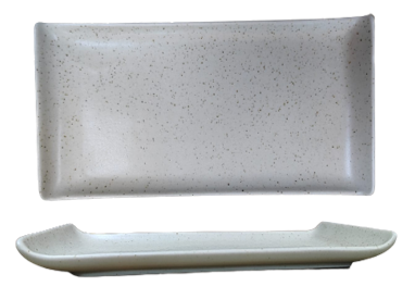 Alabaster- rectangular plate 30.5x15xh2.9cm