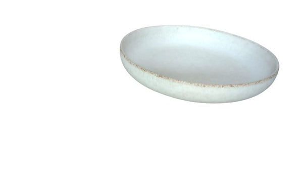 White Quartz- Couple Plate  22 x H: 3.8 cm