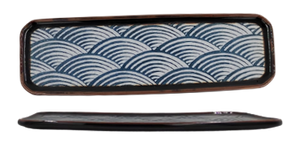 Waves-Rectangular Plate 22x8x2cm