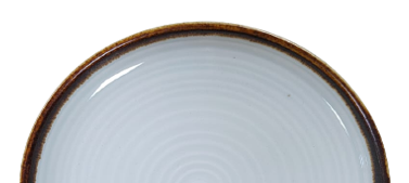 White Sand - double handled bowl- 20.5cm x 16.6 x 5.3 cm H