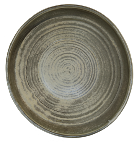Olive- Irregular Deep Plate 25.5 x 23.5 x 5.5cm
