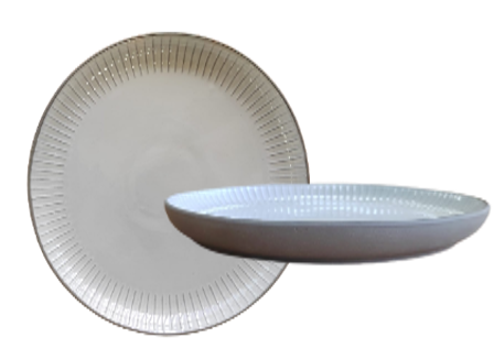 Luna- Plate 26cm x H:2.3cm