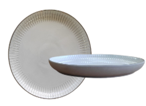 Luna- Plate 26cm x H:2.3cm