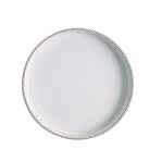 Speckled White- Walled Plate 22.3 cm