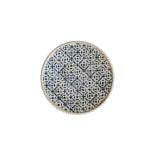 Mosaic Blue- Flat Plate 21 cm