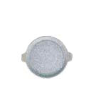 Granite Grey -Round Ear Dish 18.2 cm
