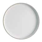 Speckled White -Walled Plate 26 cm