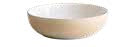 Speckled White- Deep Coupe Bowl 20 cm
