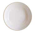 Speckled White- Deep Coupe Bowl 20 cm