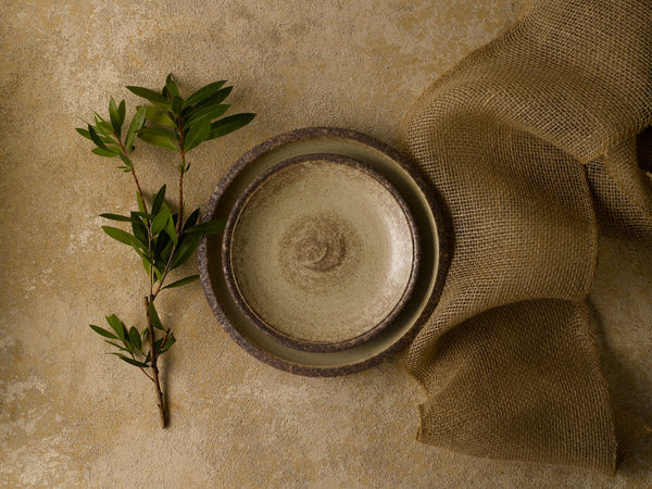 Wood Trunk- Pasta Plate 22 x 4.5cm