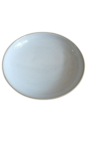 Speckled White -Coupe Bowl 22.2 cm