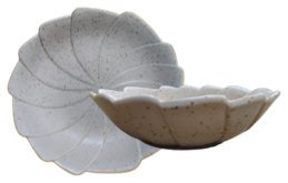 Alabaster -bowl pinwheel 18 cm h 4.5 cm