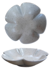 Alabaster- Flower Shape Bowl 15cm