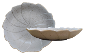 Alabaster -bowl pinwheel 22.8 cm h 4.5 cm