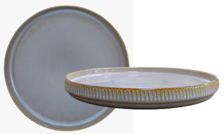 Almendra- Walled Plate  21.3 x H:2.3 cm