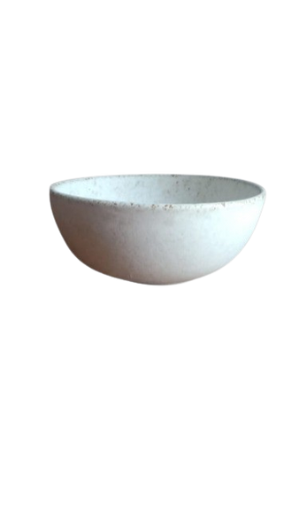 White Quartz- Bowl 15 cm x H: 6.5 cm