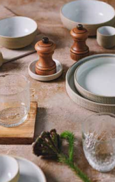 Speckled White Deep Bowl 16cm x H 4.5cm