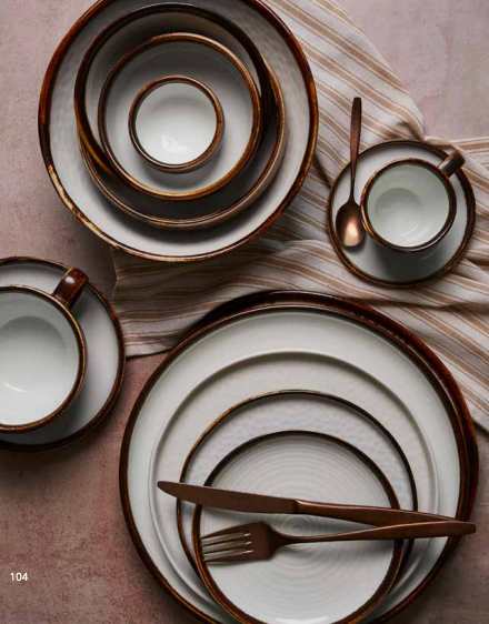 White Sand Deep Coupe Bowl Ø19cm x H: 5cm