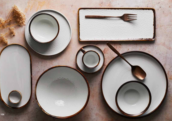 White Sand Deep Coupe Bowl Ø19cm x H: 5cm