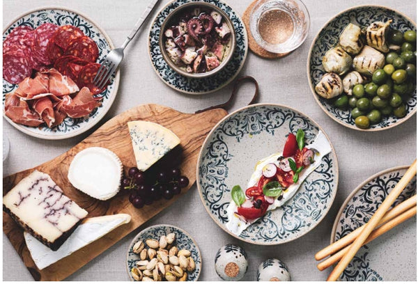 Floral Blue- jug 7.6 x 9.5cm