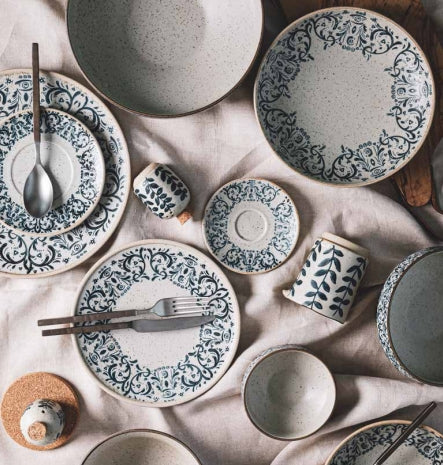 Floral Blue- jug 7.6 x 9.5cm