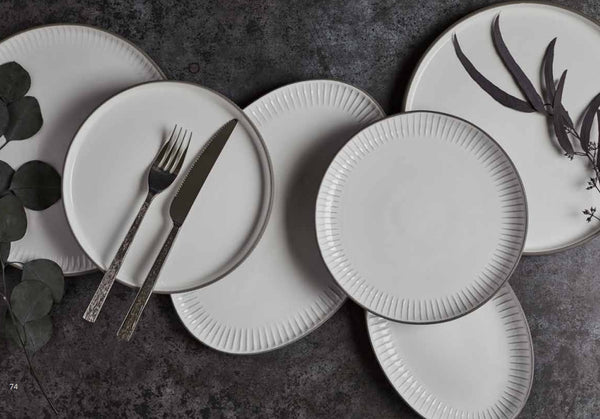 Luna- walled plate 25cm