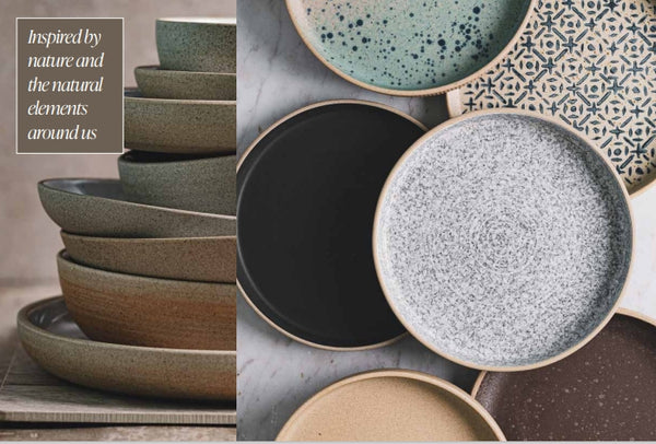 Almendra- Walled Plate  21.3 x H:2.3 cm