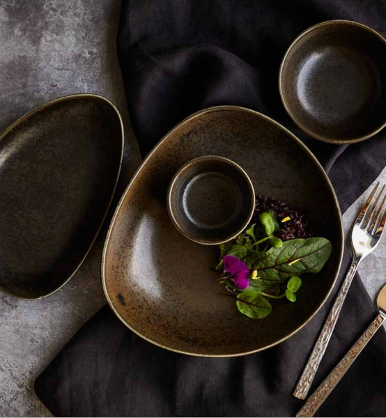 Charcoal -Low Coupe Bowl 15 cm x H: 3.8cm