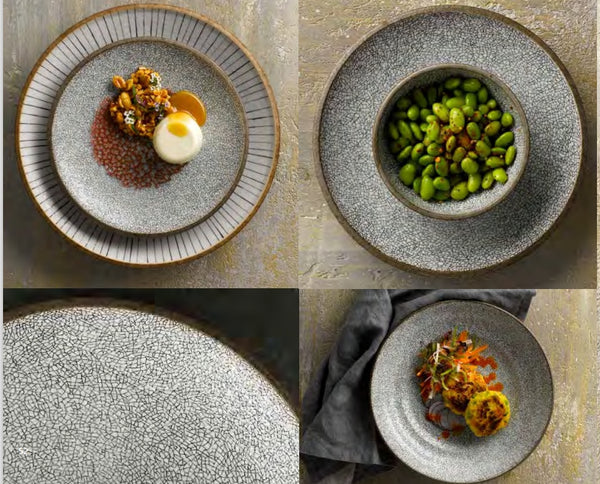 Earth- Crackle Bowl 10.8cm