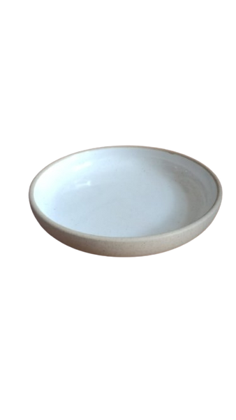 Speckled White -Coupe Bowl 22.2 x H:4.5 cm.