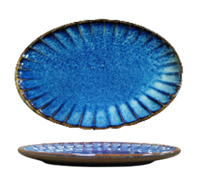 Azul- Oval Plate 25 X 17.5 X 2.2cm