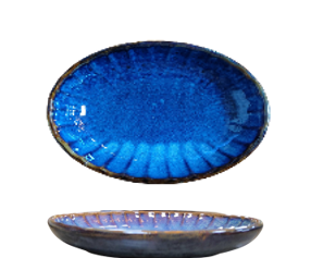 Azul- Oval Deep Plate 22 X 15.4 X H3cm