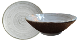 Earth Swirl Beige- Bowl 15.3cm