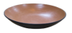 Melamine Two-Tone Brown & Black - Bowl 24.1 cm H 5.8cm