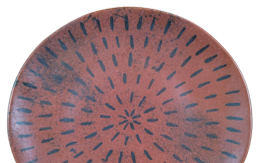 Brick-Hay Plate D20.5x H2.3 cm