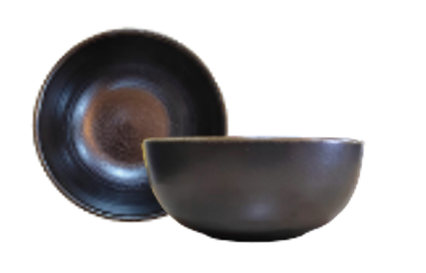 Charcoal- Deep Bowl 14.5cm x H: 6cm