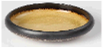 Crackled Glaze Concave Bowl 20cm - Sunshine Yellow