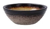 Crackled Glaze Dip Bowls 9cm  - Sunshine Yellow