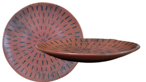 Brick  Hay -Plate D26.3 H2.6 cm