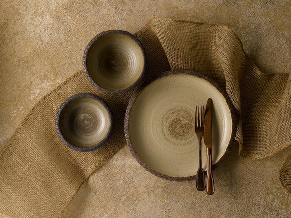 Wood Trunk- Pasta Plate 22 x 4.5cm