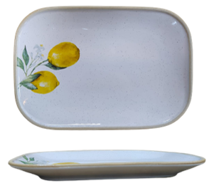 Limón- Rectangular Platter 25x18x2.5cm