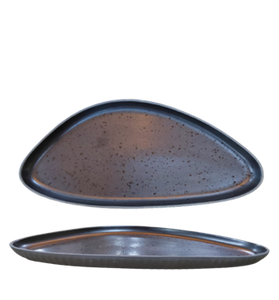Luna Moonstone- Oval Plate 34cm x H2.2cm