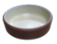 Melamine Two-Tone Beige & Brown - Dish 7.6x7.6x2.7 cm Melamine