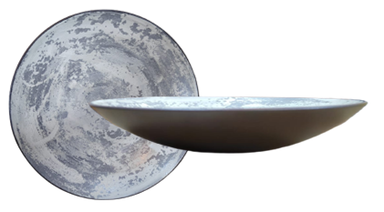 Moon Rock Grey- bowl 24cm dia x 5 cm H Earth