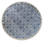 Mosaic Blue-Flat plate 26xH2.1 cm