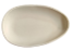 - Organic Nature Natural Oval Plate 21x16.5x2 cm