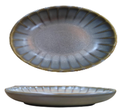 Olive- Oval Deep Plate 22 X 15.4 X H3cm