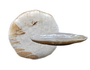 Rustic Sand- Flat Plate 26.5 x 2.8cm