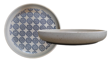 Zahra- Deep Coupe Plate 24.7x H4 cm