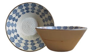 Zahra- conical bowl D16x H6.5cm